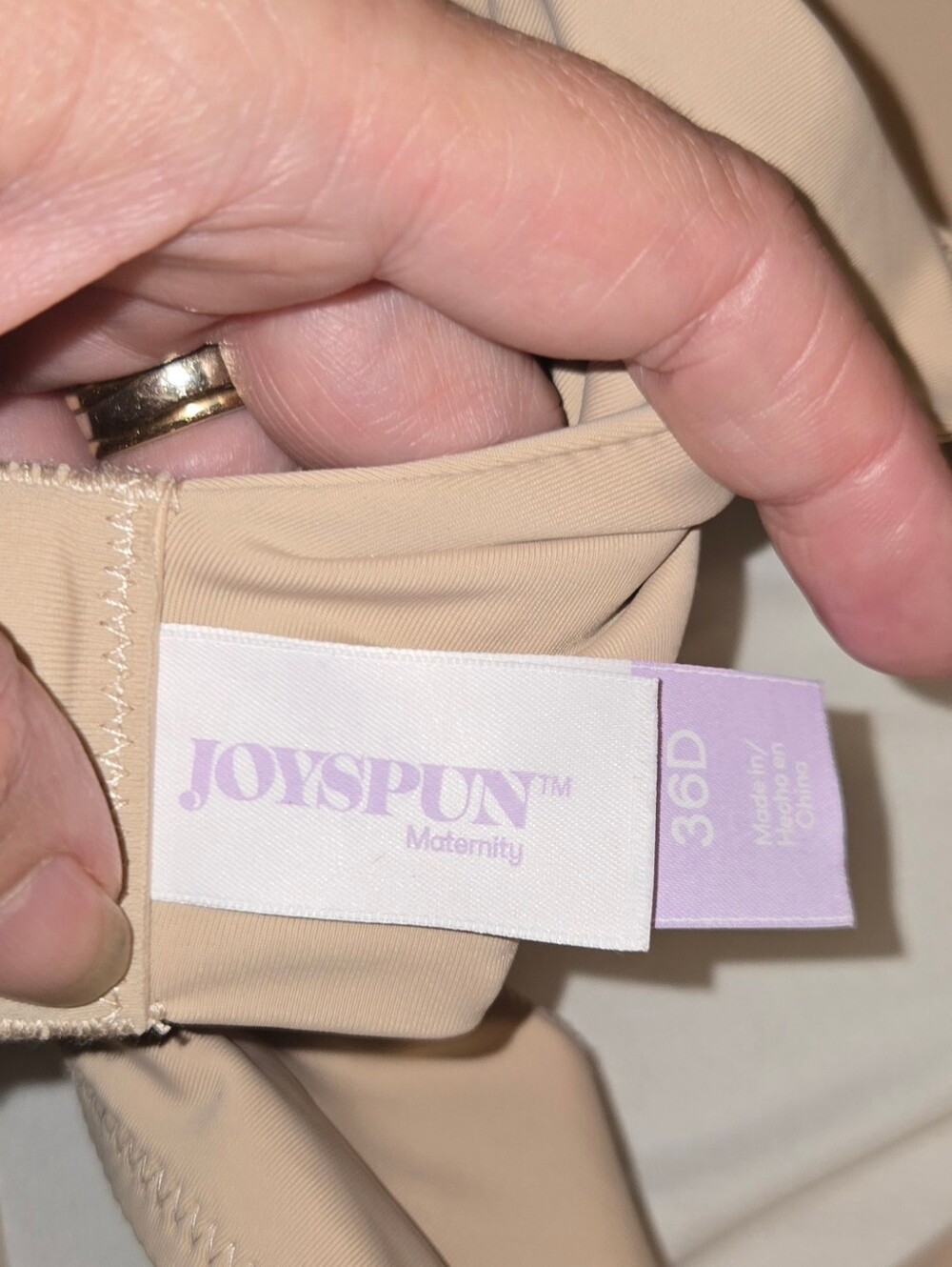Joyspun Maternity Bra Sz 36D - Picture 6 of 7